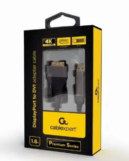 Gembird DisplayPort to DVI adap ter кабел 1.8m