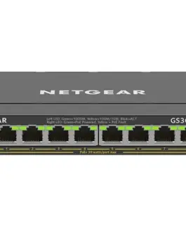 Alternative view of Netgear GS308EP Switch 8xGE PoE+