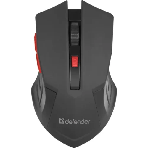 Defender Optical mouse ACCURA MM-275 RF черен червен
