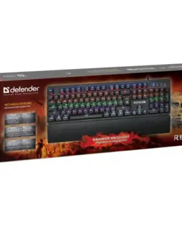 Alternative view of Defender Mechanical клавиатура Reborn GK-165GL