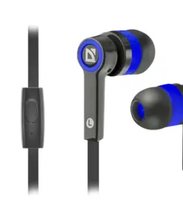 Defender Wiчервен earphones PULSE 420 черен-blue