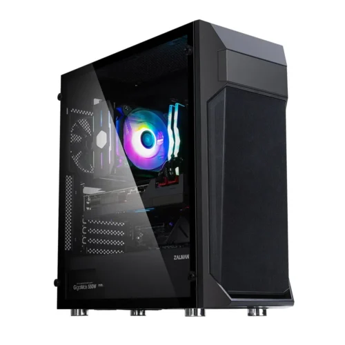 Alternative view of Zalman кутия за компютър Z1 Plus ATX Mid Tower fan x3 ODD