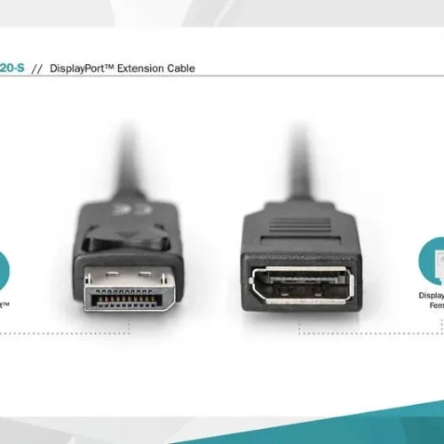 Digitus DisplayPort1.2 кабел 2m DP/DP M/F