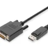 Digitus Displayport1.1a кабел 3m DP/DVI-D(24+1) M/M