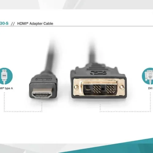 Digitus HDMI 1.3 кабел 3m HDMI A/DVI-D