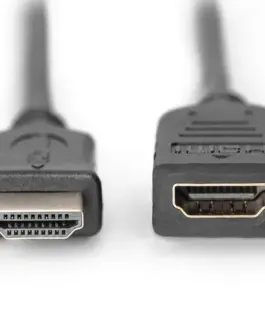 Alternative view of Digitus Highspeed HDMI Extender Ethernet V 1.4 3D GOLD male/female 5m