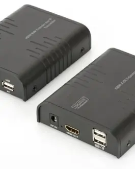 Digitus удължителен кабел/KVM Extender (HDMI + USB) up to 120m UTP or IP twisted pair UTP or IP FHD 3D