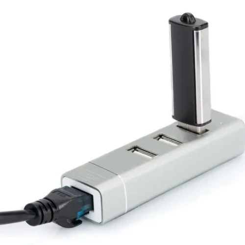Digitus Hub 3-port USB3.0 Type C захранващ блок aluminum