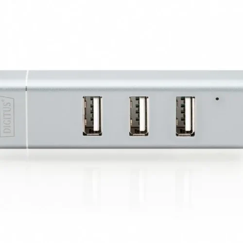 Digitus Hub 3-port USB3.0 Type C захранващ блок aluminum