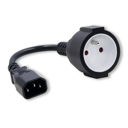Qoltec адаптер IEC 320 C14 / FRENCH