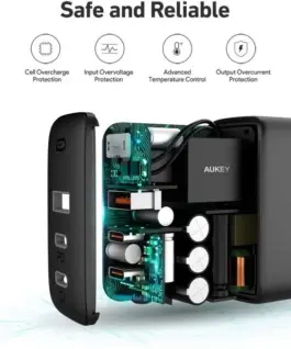 AUKEY AUKEY PA-B6S GaN ultraf ast мрежово зарядно 90W