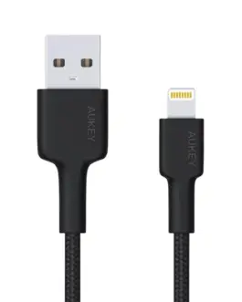 AUKEY AUKEY CB-AL05 черен ult rafast Nylon Lightning