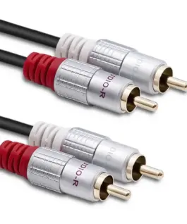 Qoltec кабел 2xRCA male 2xRCA male