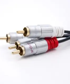 Qoltec кабел 2xRCA male 2xRCA male