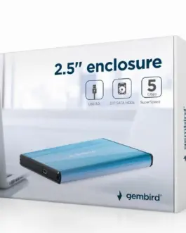 Alternative view of Gembird кутия за външен диск 2.5 USB 3.0 blue