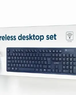 Alternative view of Gembird Set keyboard+mouse черен/wireless US