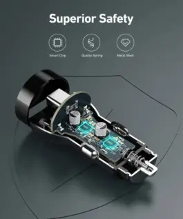 AUKEY AUKEY CC-Y48 ultrafast зарядно за кола 2xUSB