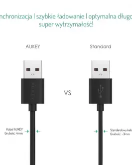 Alternative view of AUKEY AUKEY CB-D12 OEM fast Q Quick Charge micro USB C