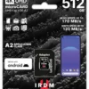 GOODRAM памет card microSD IRDM 512GB UHS-I U3 A2 + адаптер