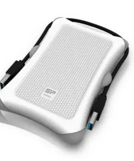 Alternative view of Silicon Power External HDD ARMOR A30 1TB USB 3.2 бял / armoчервен / shockproof