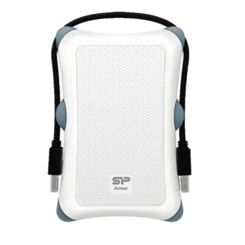 Silicon Power External HDD ARMOR A30 1TB USB 3.2 бял / armoчервен / shockproof