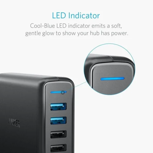 Anker Anker PowerPort charder черен