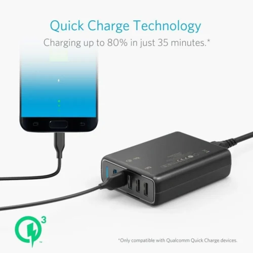 Anker Anker PowerPort charder черен