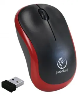 Alternative view of Rebeltec Wireless optical мишка Rebeltec METEOR червен