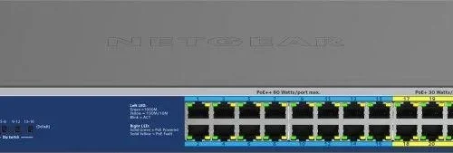 Netgear Przełącznik GS524UP Switch Unmanaged 8xGE PoE+ 16xGE PoE++