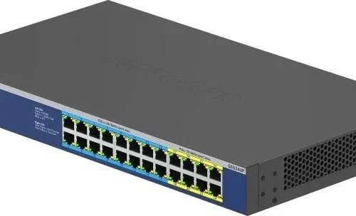 Netgear Przełącznik GS524UP Switch Unmanaged 8xGE PoE+ 16xGE PoE++