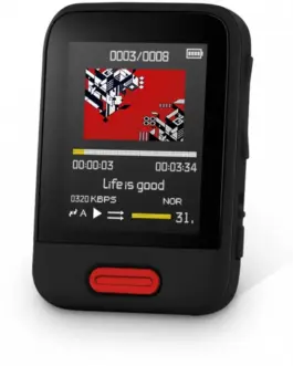 Alternative view of Sencor SENCOR SFP 7716RD MP3 MP4 PLAYER 16GB