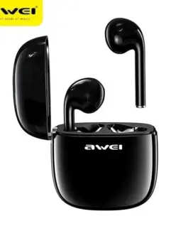 AWEI Earphones Bluetooth T28 TWS+docking черен