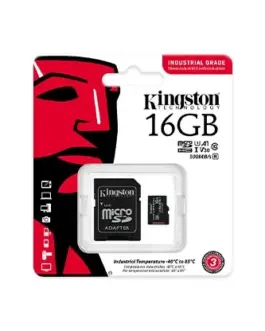 Kingston памет card microSD 16GB CL10 UHS-I Industrial