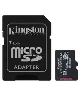 Alternative view of Kingston памет card microSD 32GB CL10 UHS-I Industrial