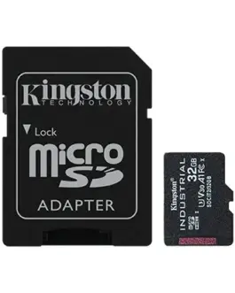 Alternative view of Kingston памет card microSD 32GB CL10 UHS-I Industrial