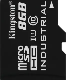 Alternative view of Kingston памет card microSD 8GB CL10 UHS-I Industrial