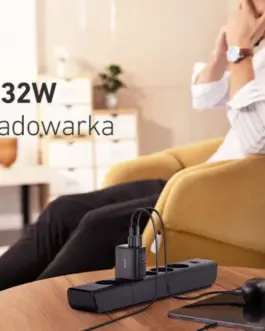 Alternative view of AUKEY PA-F3S Wall Charg er 2xUSB Power Delivery