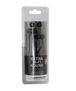 Alternative view of Esperanza STEREO ERAPHONES WITH MICROPHONE MOBLIE