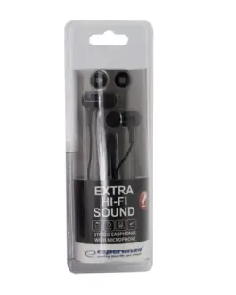 Alternative view of Esperanza STEREO ERAPHONES WITH MICROPHONE MOBLIE