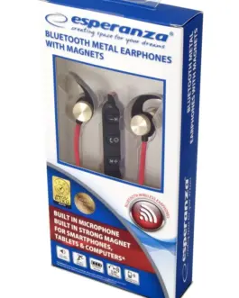 Alternative view of Esperanza BLUETOOTH METAL EARPHONES COPER