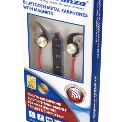 Alternative view of Esperanza BLUETOOTH METAL EARPHONES COPER