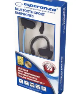 Alternative view of Esperanza BLUETOOTH EARPHONES черен/BLUE