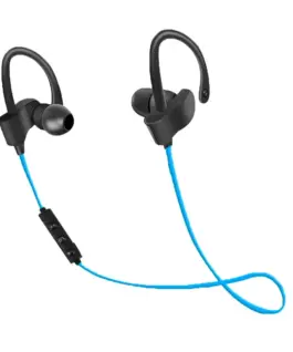 Esperanza BLUETOOTH EARPHONES черен/BLUE
