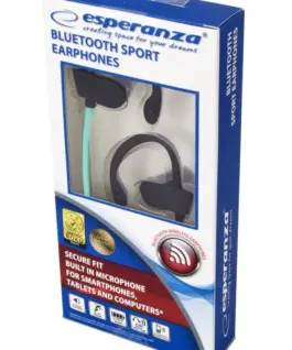 Alternative view of Esperanza BLUETOOTH EARPHONES черен/зелен