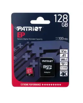 Patriot #Karta microSDXC PATRIOT 128GB V30