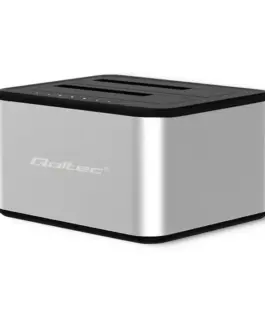 Alternative view of Qoltec Docking station 2xHDD/SSD, USB 3.0