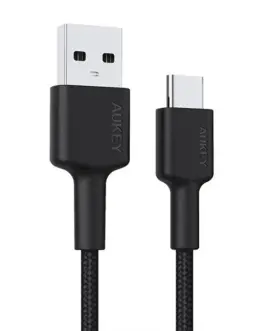 AUKEY CB-CA2 OEM nylon Quick Charge USB C-USB