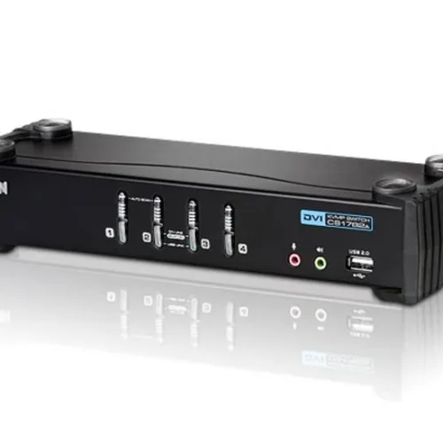 ATEN 4-Port USB DVI/Audio KVMP Switch CS1764-AT-G