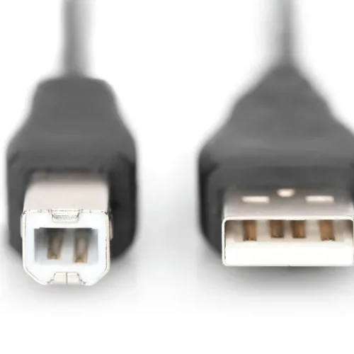 Alternative view of Digitus кабели за връзка USB 2. 0 A/M -B/M 1,0m черен