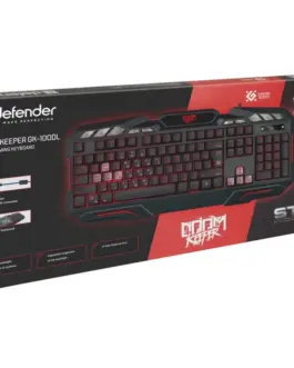 Alternative view of Defender Gaming клавиатура DOOM KEEPER GK-100GL